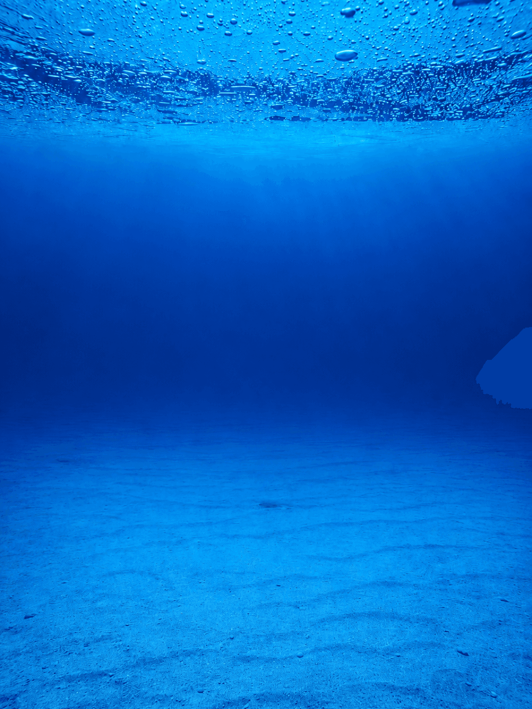 Underwater blue — symbolic depth and quiet